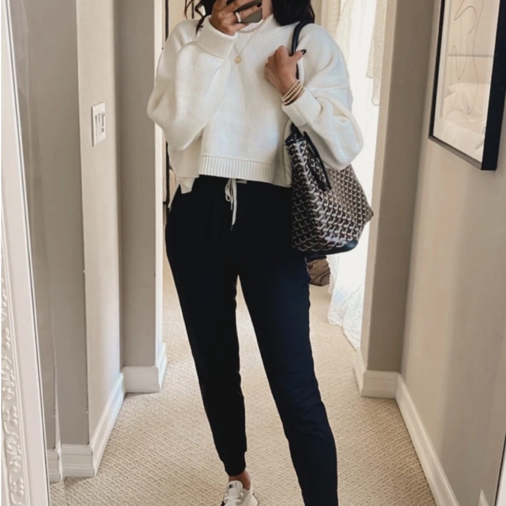 Free People Easy Street Crop Sweater XS